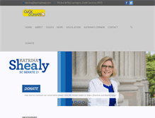 Tablet Screenshot of katrinashealy.com